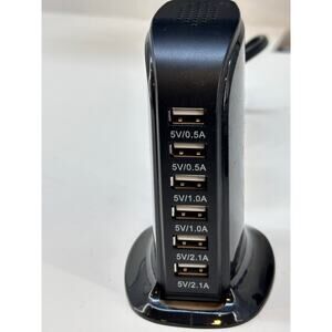30W USB Power Adaptor - 6 ports